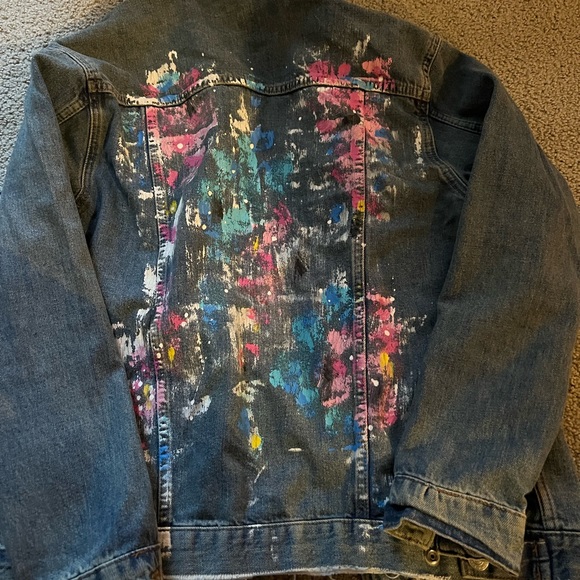 Oversized Vintage Jean Jacket Topshop - Picture 3 of 3